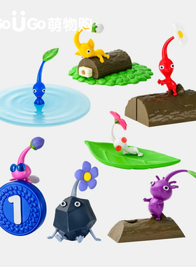 【现货】日本任天堂中心限定皮克敏盲盒冰箱贴笔架便签夹杯盖周边