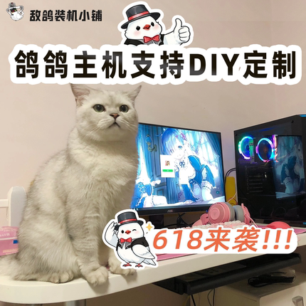 【敌鸽618DIY】一台美好的AI游戏台式机 支持主机diy