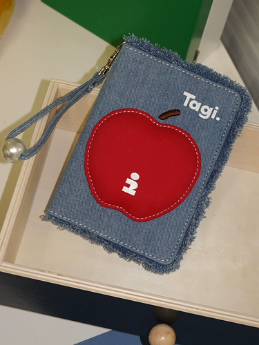 Чехол для паспорта для путешествий, защитный чехол, защитный амулет, джинсовый картхолдер, милая система хранения, подарок на день рождения