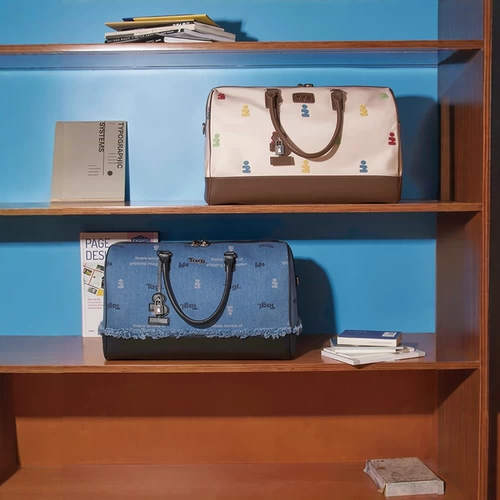 Сумка для путешествий, сумка на одно плечо, вместительная и большая сумка через плечо, из натуральной кожи