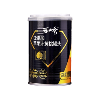 不添加防腐剂深山秀整箱批发黄桃