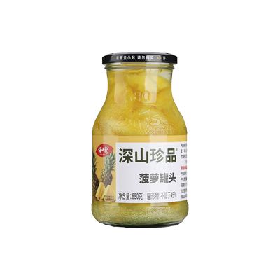 深山秀菠萝罐头新鲜水果