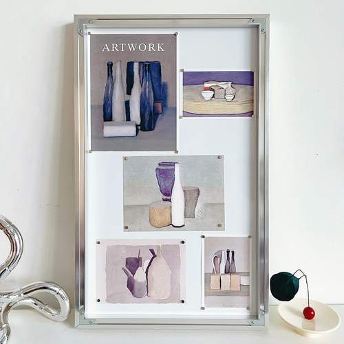 北欧工业风简约留言板装饰画