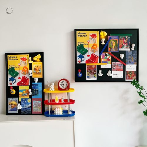 艺术包豪斯留言板墙面装饰电表箱