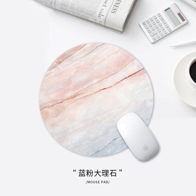 鼠標墊小號圓形個性創意大理石卡通可愛女生家用辦公電腦布面膠墊在類目 電腦硬件/顯示器/電腦周邊, 電腦周邊, 鼠標墊/貼/腕墊中 - 來自Buy2taobao.com提供專業的淘寶代購服務