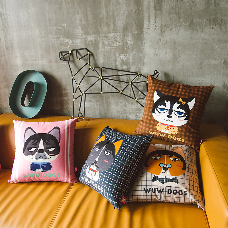 carihome客厅沙发可爱风