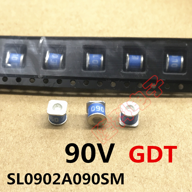 SL0902A090SM气体放电管90V 5X5 LF 090进口5KA力特GDT SL0902A90