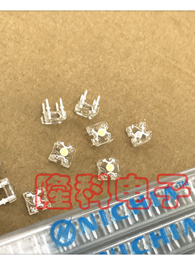 NSPWR70BSS 3mm圆头LED食人鱼灯珠 高亮白光 BS汽车后尾灯方形4脚