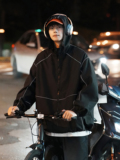 A331-JK682-P78反光连帽夹克男防水情侣冲锋衣，男装夹克，电商C409