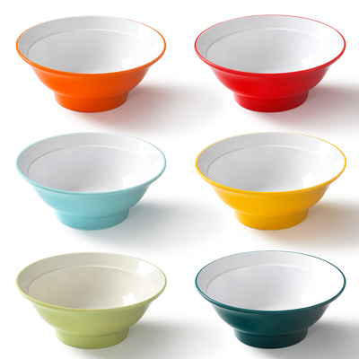 五毫密胺中式大众圆形面碗