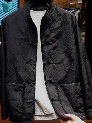 新中式国春秋休闲夹克