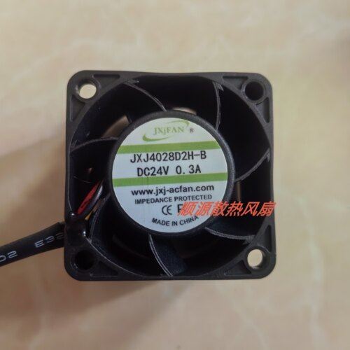 JXJFAN全新现货JXJ4028D2H-B DC24V 0.3A 4线机箱散热风扇