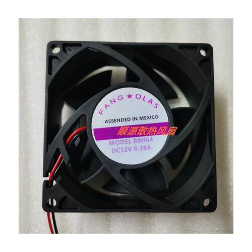 FANG OLAS MODEL 88H64 DC12V 0.38A 8032 8CM/厘米 大风量风扇
