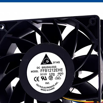 DETA/台达 FFB1212EHE 12V 3.0A 12038 12CM PWM智能控温散热风扇