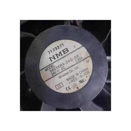 全新NMB 8038 8CM 08038RA-24Q-GA 24V 0.80A 变频器散热风扇