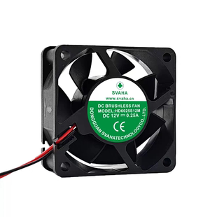 0.25A 全新SVAHA轴流风机HD6025S12M 24V DC12 变频器6CM风扇 24M