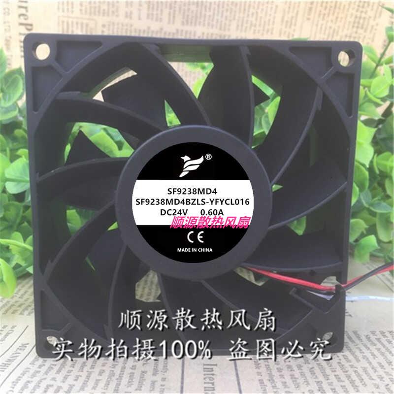 YIFAN SF9238MD4BZLS-YFYCL016 DC24V 0.60A 9038 变频器散热风扇