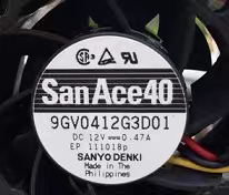 9GV0412G3D01 原装 DC12V 0.47A 双滚珠暴风强力风扇