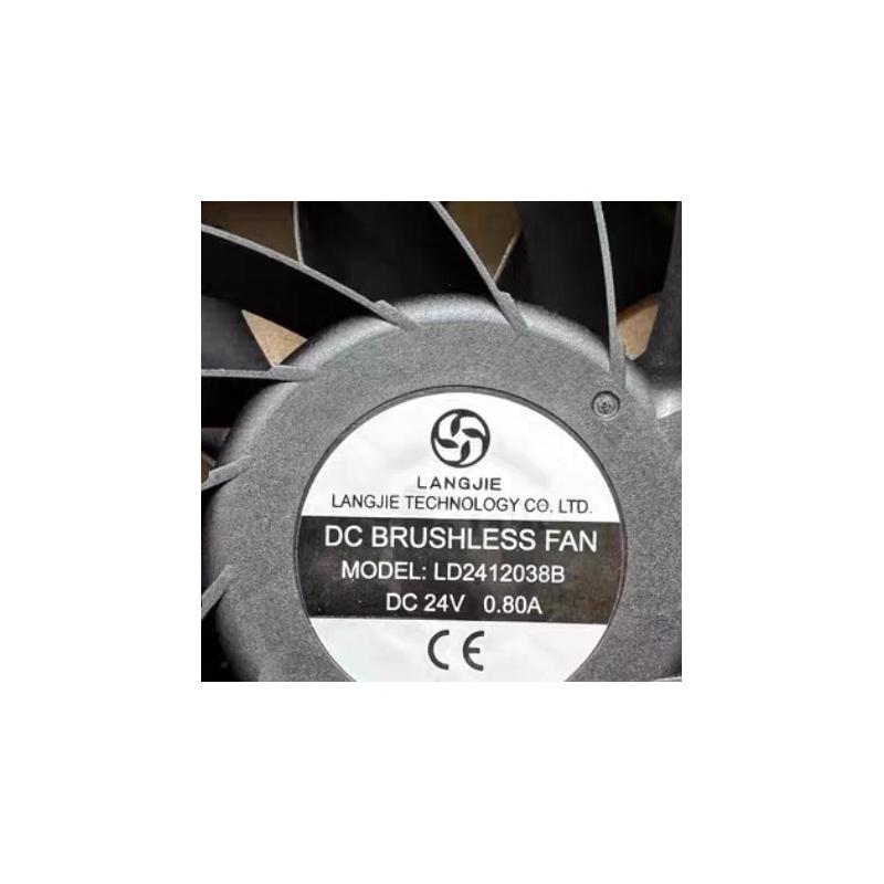 全新LD2412038B 0.80A 12cm DC24V伏直流焊机 大风量设备散热风扇