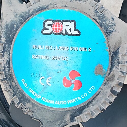 全新SORL L3509 010 095 8 24VDC机柜大风量散热风扇