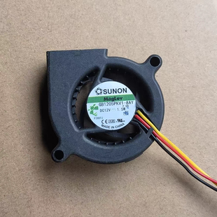 8AY LED帕灯 12V 鼓风机5020 离心涡轮风扇 1.5W 全新GB1205PKV1