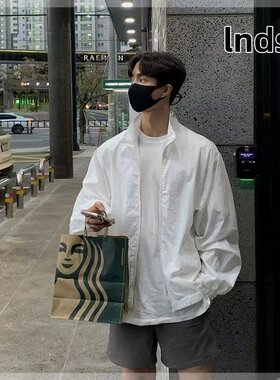 夏季男士拉链薄款防晒夹克