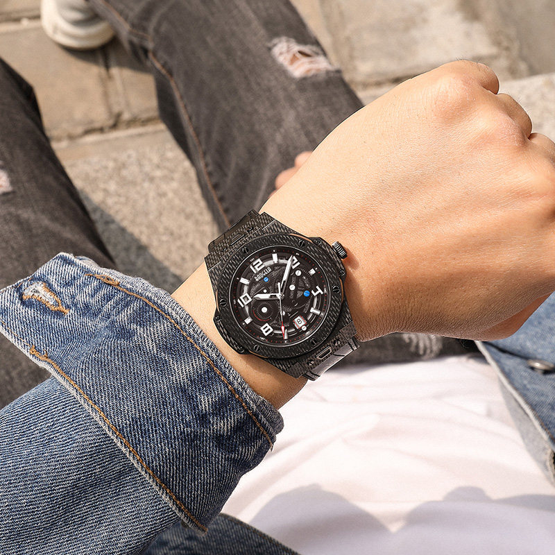 宝格拉BAOGELA2022新款手表男机械表镂空全自动潮流大气男士正品