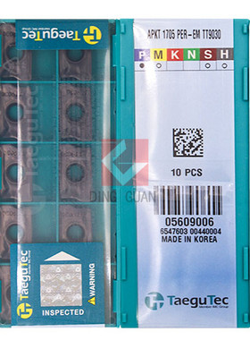 正品 韩国特固克 Taegutec 数控刀片 APKT1705PER-EM TT9030