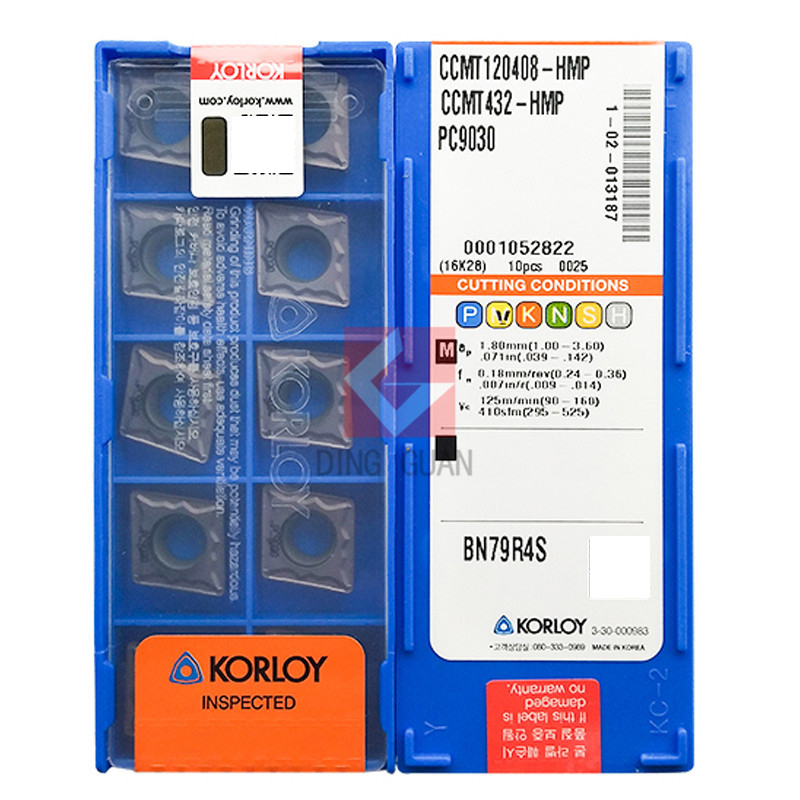 正品 韩国克洛伊 数控刀片 CCMT120408-HMP PC9030