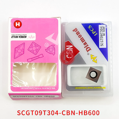 万龙达金刚石淬火钢刀片 SCGT09T302 SCGT09T304-CBN-HB600