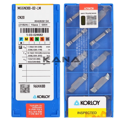 正品克洛伊 精磨槽刀片 MGGN150/200/300/400-02-LM CN20金属陶瓷