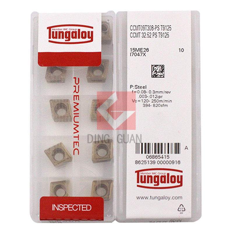 原装正品 日本东芝 泰珂洛 数控刀片 CCMT09T308-PS T9125