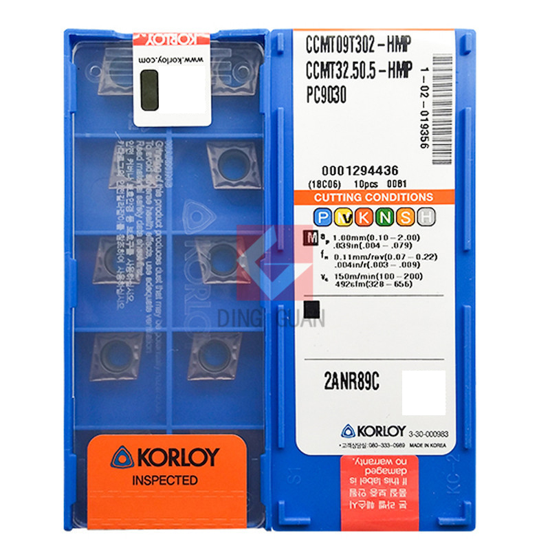 正品 韩国克洛伊 数控刀片 CCMT09T302-HMP PC9030