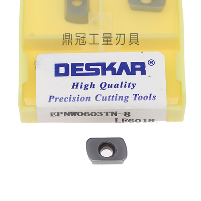 DESKAR戴斯卡快进给数控刀片 EPNW0603TN-8 LF6018 通用材质