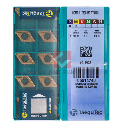 正品 韩国特固克 Taegutec 数控刀片 DCMT11T308 MT TT5100