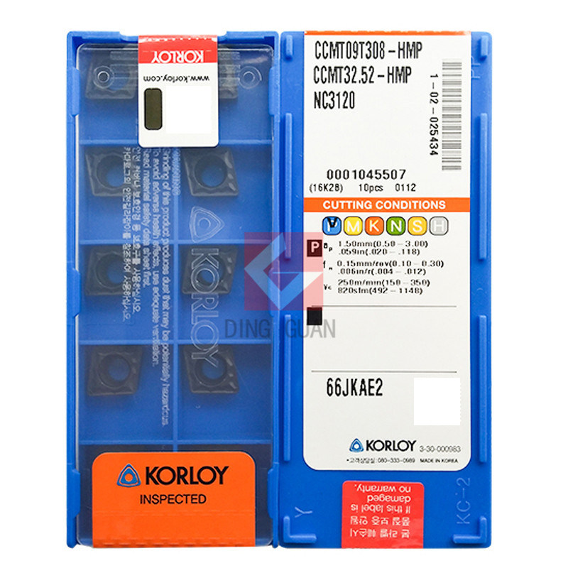 正品 韩国克洛伊 数控刀片 CCMT09T308-HMP NC3120