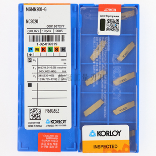 正品 韩国克洛伊 数控刀片 切槽刀片 MGMN150/200/300/400 NC3020