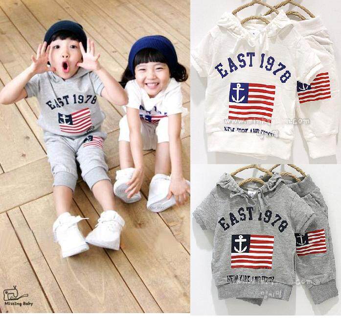 特价清仓2025夏装韩版童装时尚短袖运动装两件套夏季男童女童套装