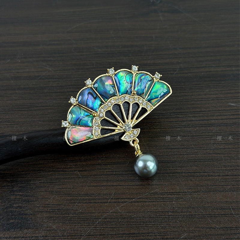 黑檀木纯手工发簪新中式国风图片