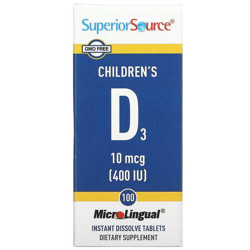 SuperiorSource婴儿维生素D3