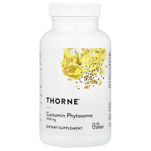 美国Thorne Curcumin Phytosome Meriva姜黄素磷脂复合物120粒NSF