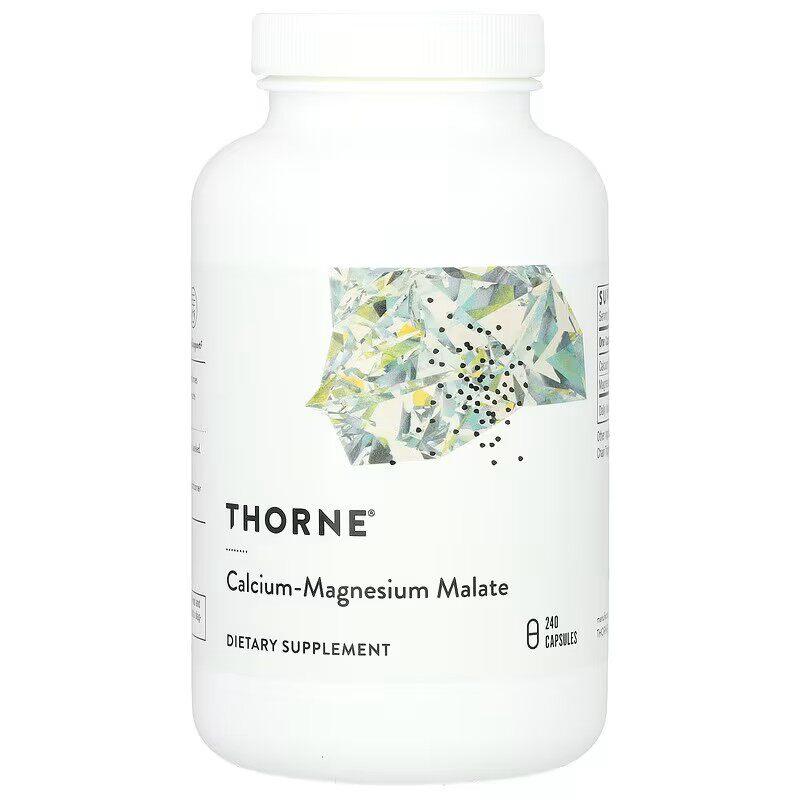 美国Thorne苹果酸钙镁图片