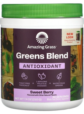 美国 Amazing Grass DETOX DIGEST 绿色超级食品清体/抗氧 210g