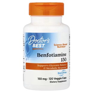 美国 Doctor s Best Benfotiamine 苯磷硫胺 150mg 120粒