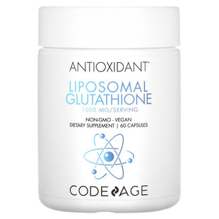 美国Codeage  加强版脂质体谷胱甘肽 咖啡灌肠抗氧 60 粒胶囊