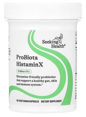 美国Seeking Health ProBiota HistaminX  60粒素食 健康组胺
