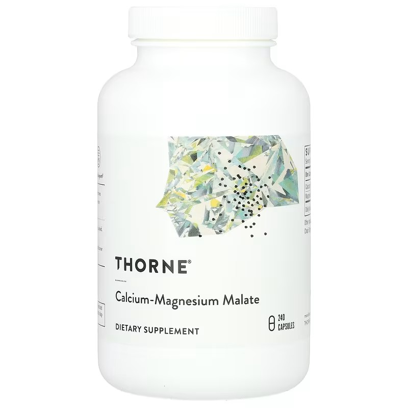 美国发货thorne240胶囊苹果酸钙图片