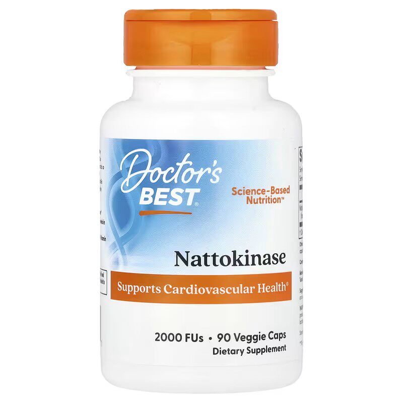 美国 Doctor s Best Nattokinase 纳豆激酶 心血管健康 90/270粒