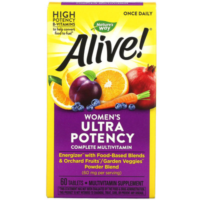 alive女性超能60片复合维生素