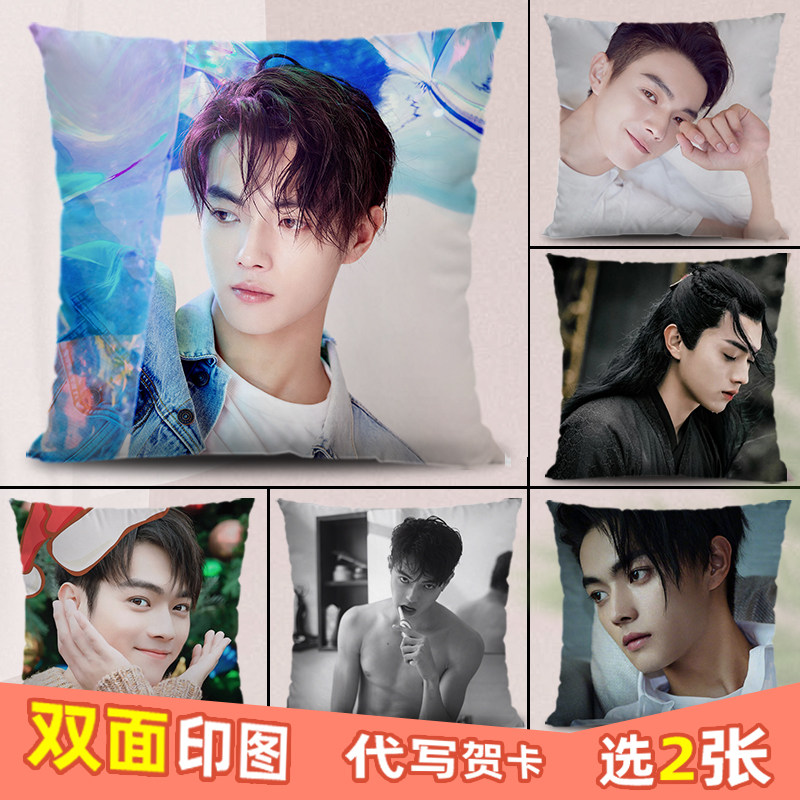 招摇电视剧同款抱枕被子两用双面白鹿许凯来图定制汽车靠枕头包邮